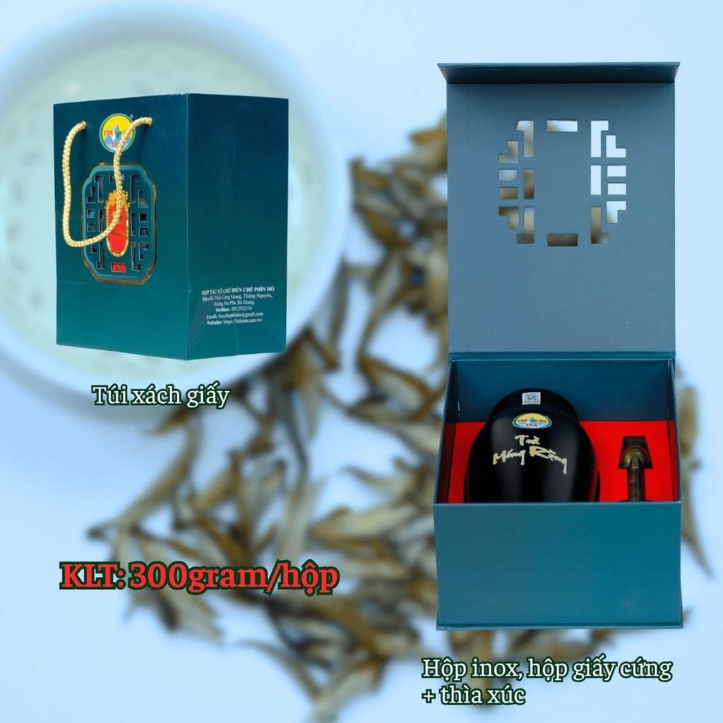  Set Quà Trà Móng Rồng Tây Côn Lĩnh – Hộp Biếu Cao Cấp 