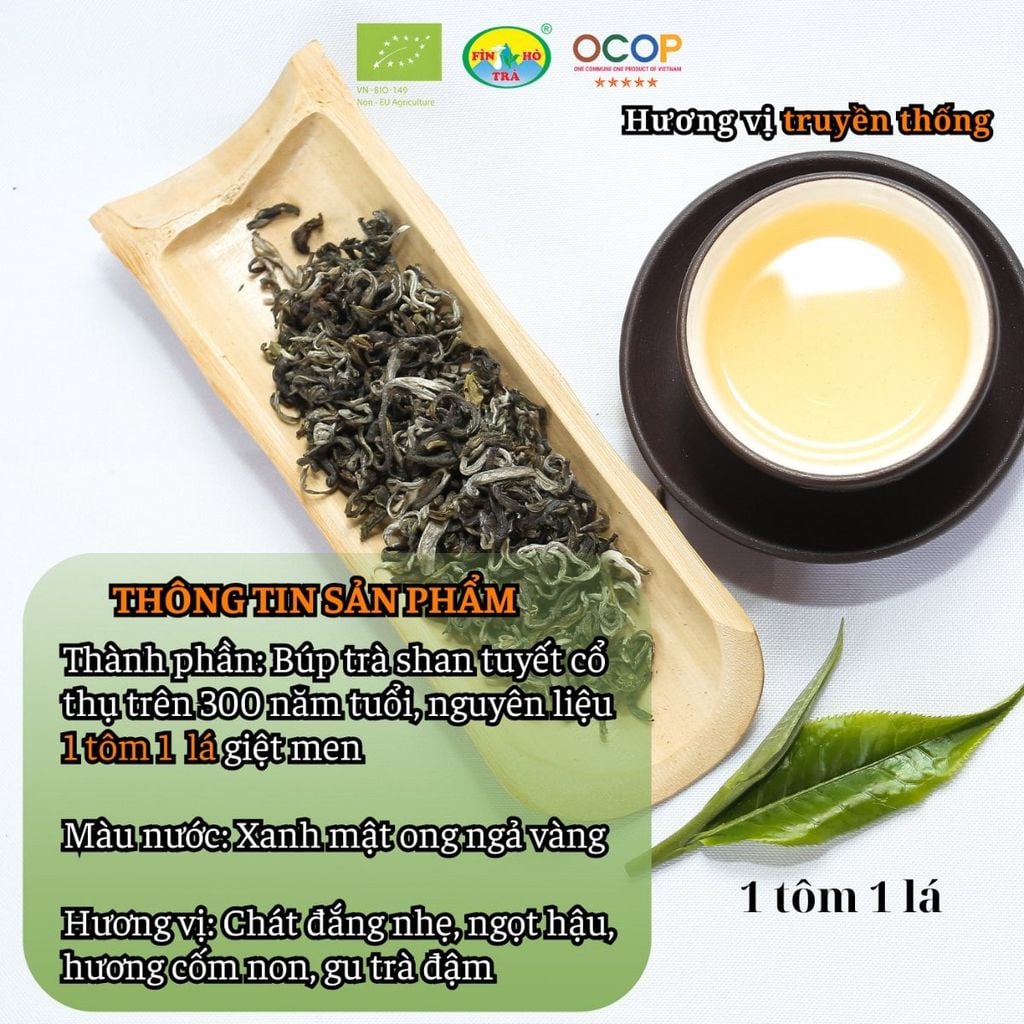  Set Quà Trà Shan Tuyết OCOP – Trà Xanh Và Hồng Trà 