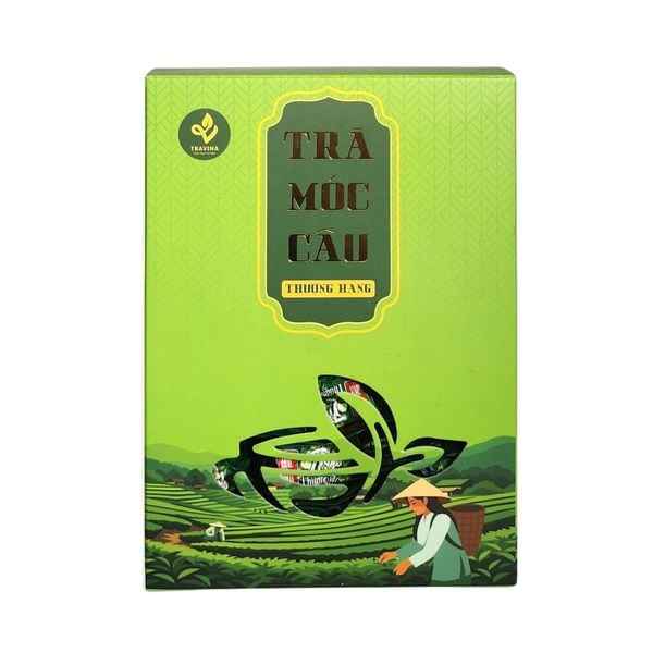 Hộp Trà Móc Câu Thượng Hạng 200g – Hộp Quà Gọn Nhẹ