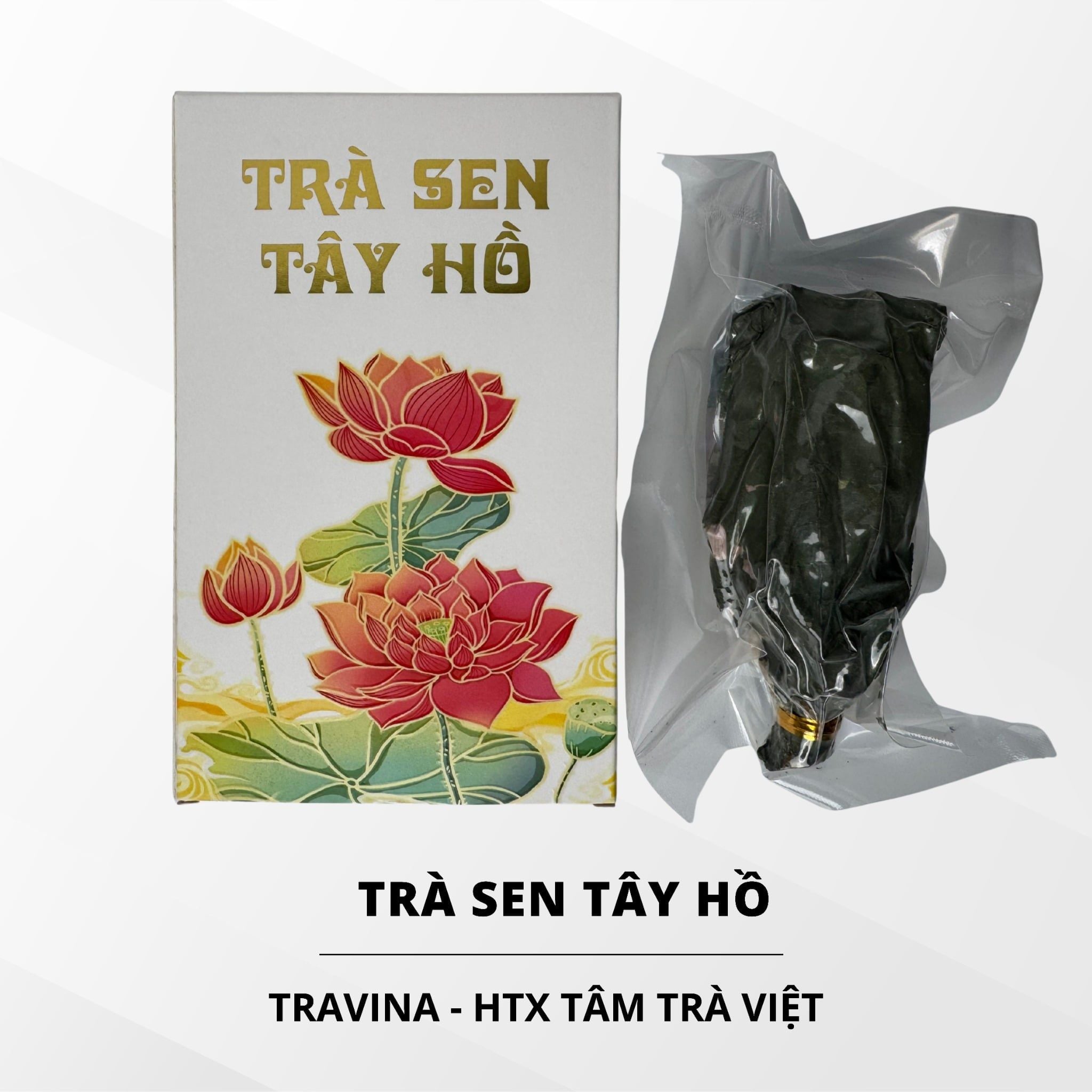  Trà Ướp Bông Sen Tây Hồ - Travina - Trà Thái Nguyên Cao Cấp Đạt Tiêu Chuẩn VietGap, ISO 