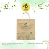  Túi Giấy Kraft Quai Xoắn – Túi Đựng Quà Trà 