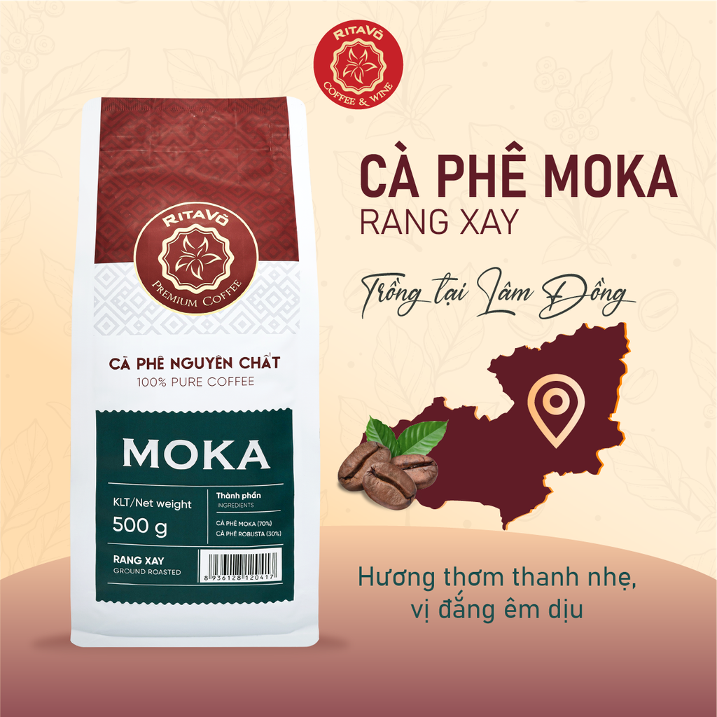 cà phê Moka 500 gram