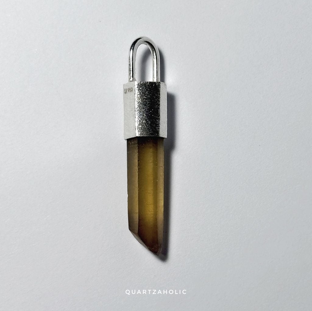  Mặt Dây Talisman Smoky Citrine 