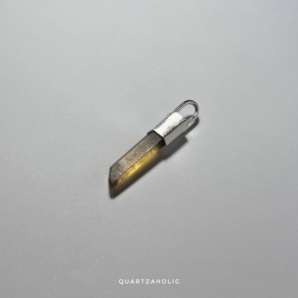  Mặt Dây Talisman Smoky Citrine 