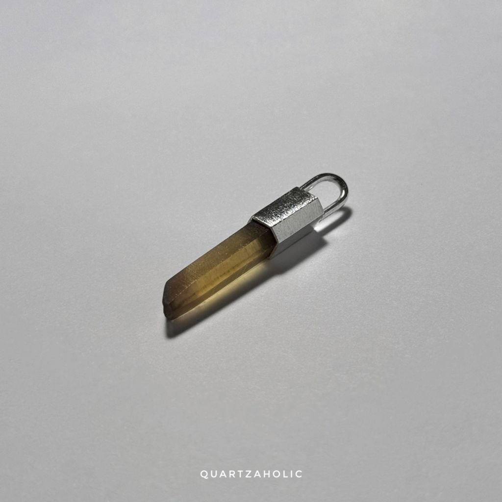 Mặt Dây Talisman Smoky Citrine