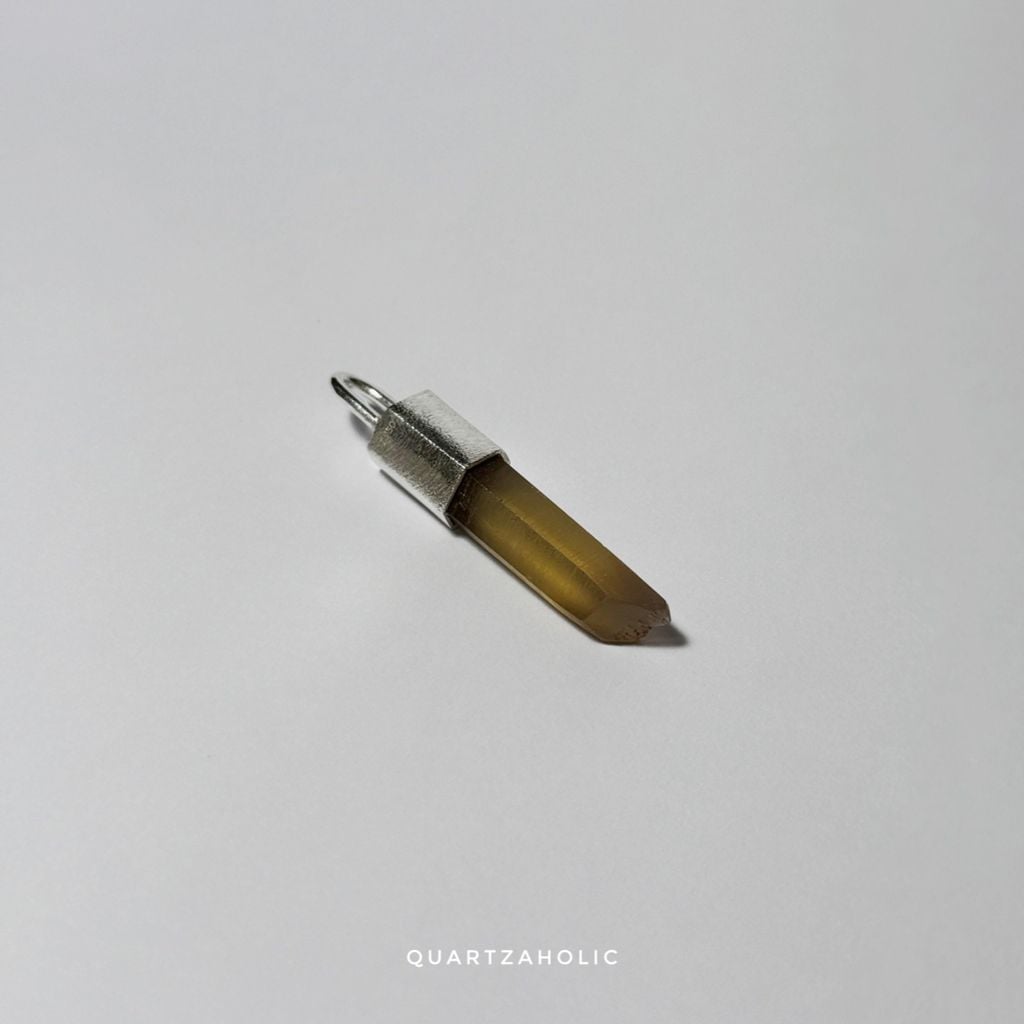 Mặt Dây Talisman Smoky Citrine