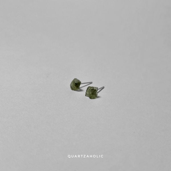  Bông Tai Basic Moldavite 