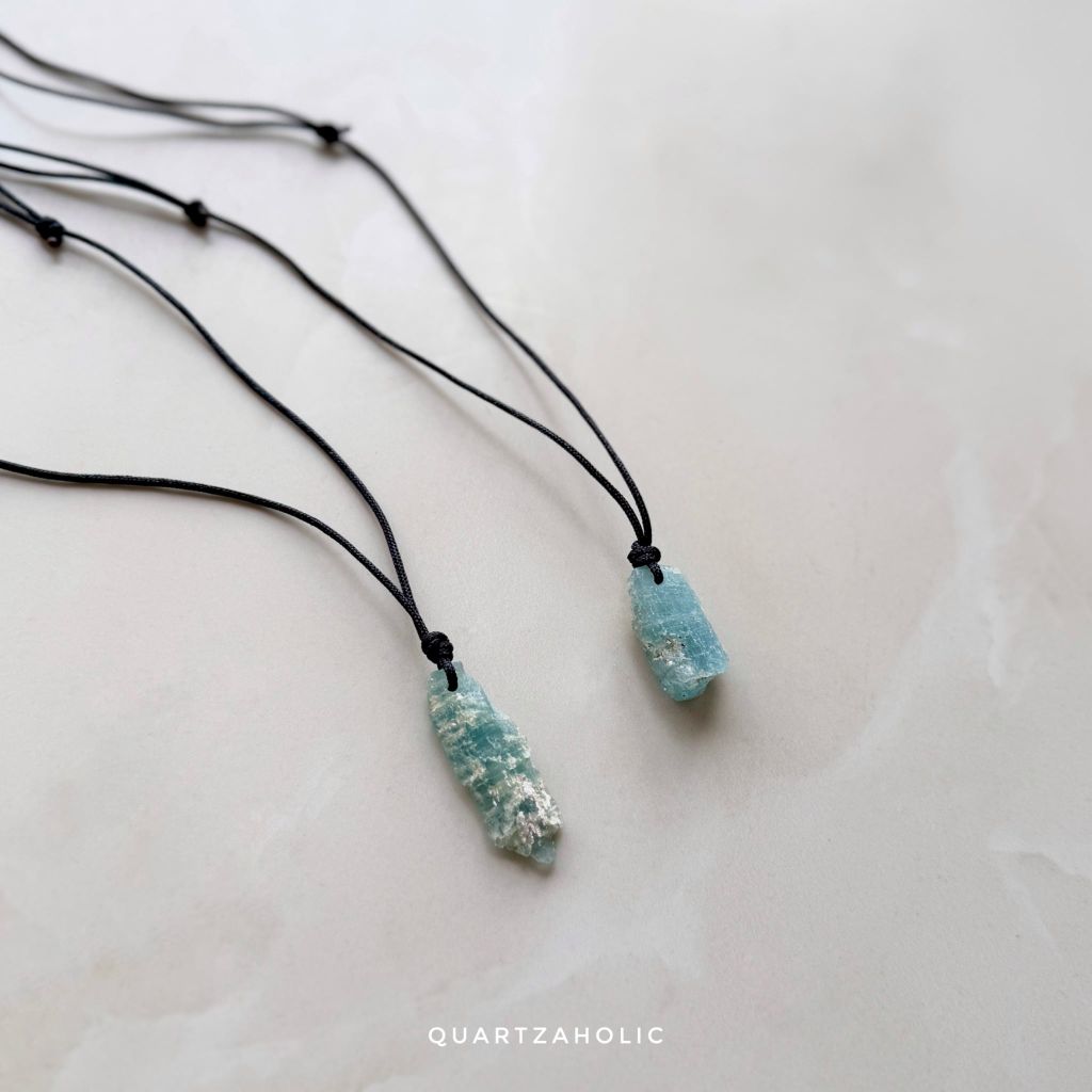 Dây Chuyền Sliding Aquamarine