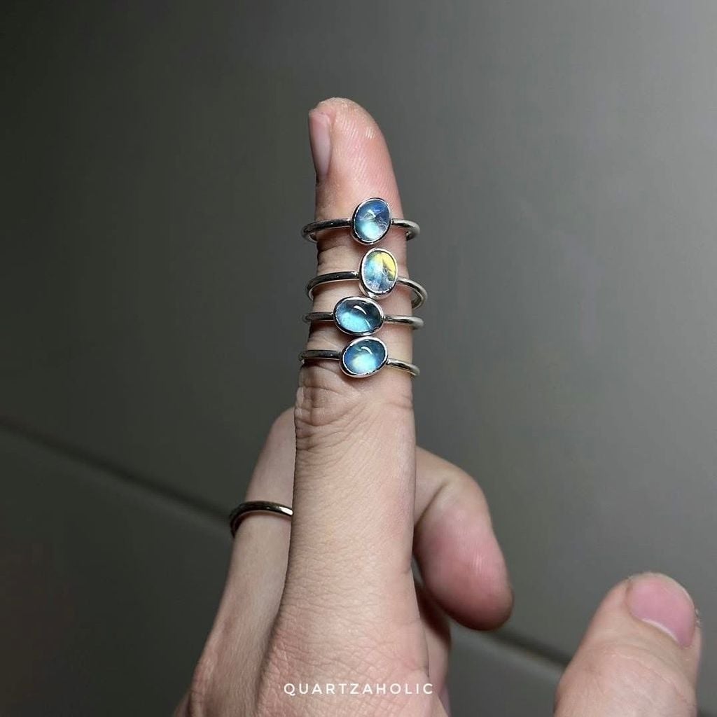 Nhẫn Freeset Moonstone
