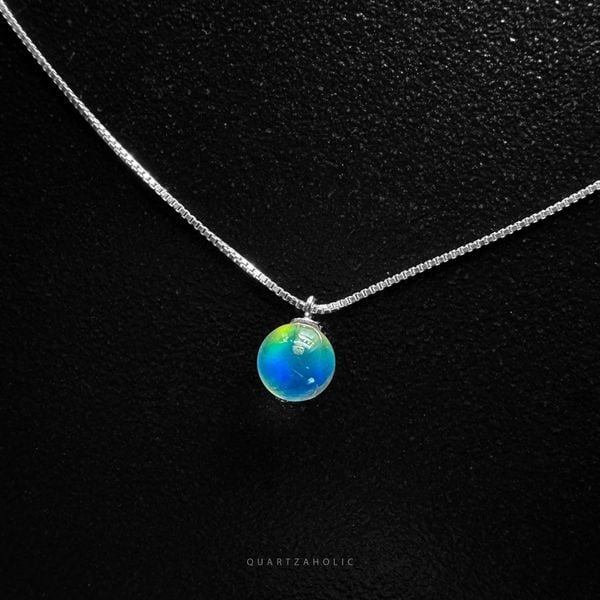  Dây Chuyền Rainbow Moonstone 