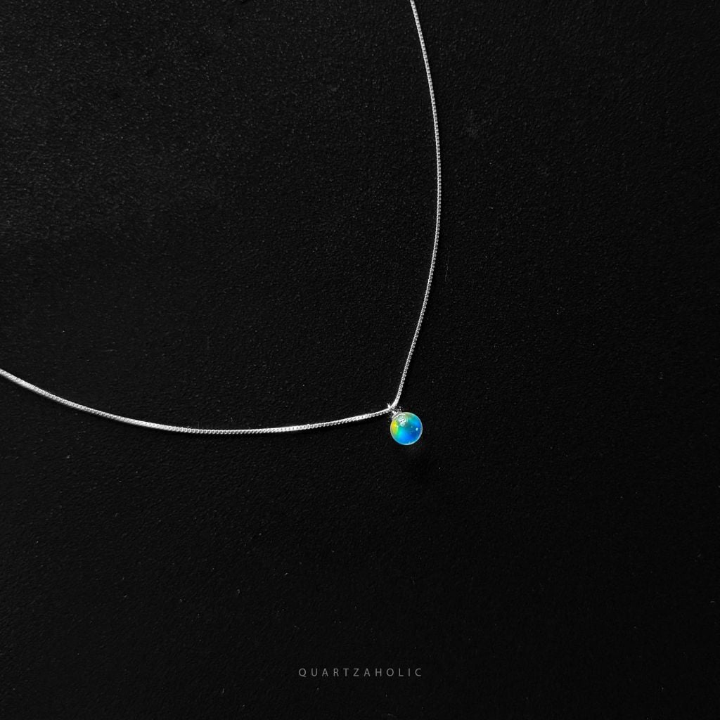 Dây Chuyền Rainbow Moonstone