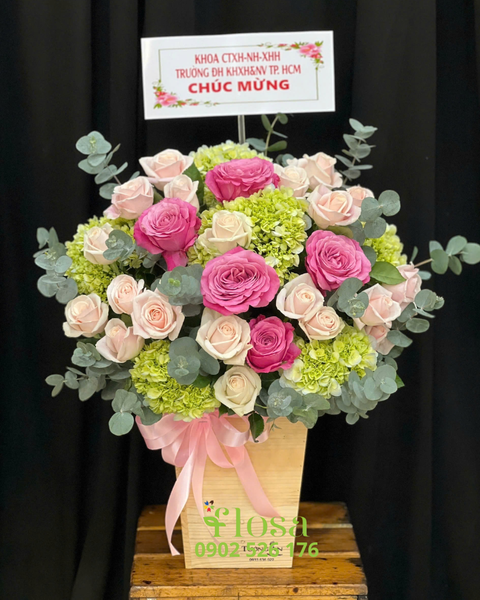 Hoa Tặng Mẹ 8/3 Đẹp, Ý Nghĩa Nhất Nhân Ngày Quốc Tế Phụ Nữ: Hoa Cẩm Tú Cầu - HCH127