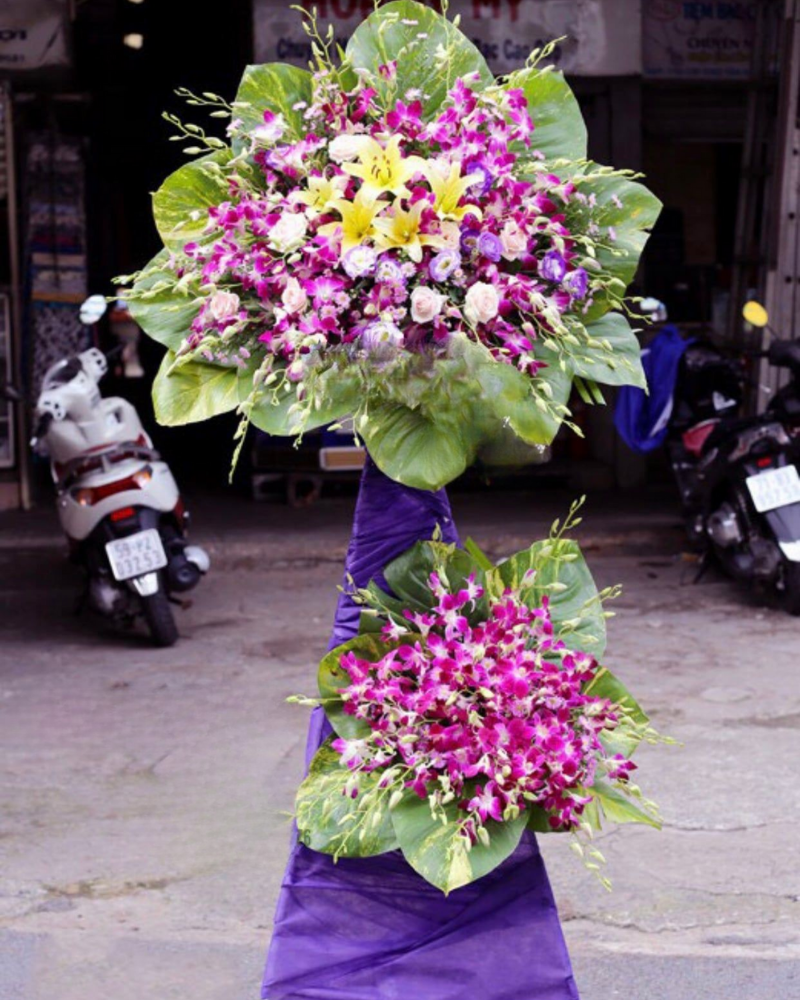  Graceful Paradise - HTL13 - Vòng Hoa Đám Tang 