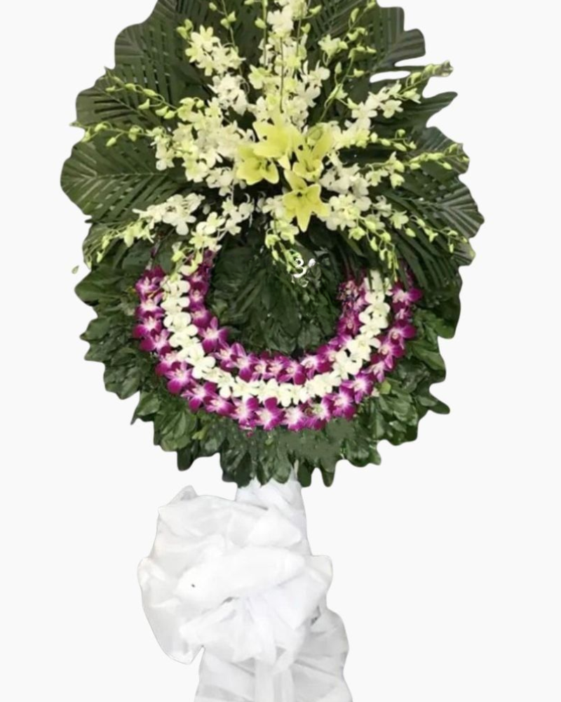  Vòng Hoa Viếng Tang Lễ - HTL132 - Vòng Hoa Tang Lễ 