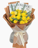  Bó Hoa Vàng Kim - HBD343 