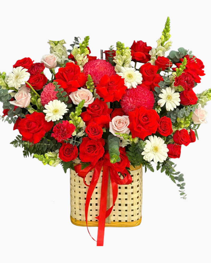  Giỏ Hoa Thắm Nồng - HG83 