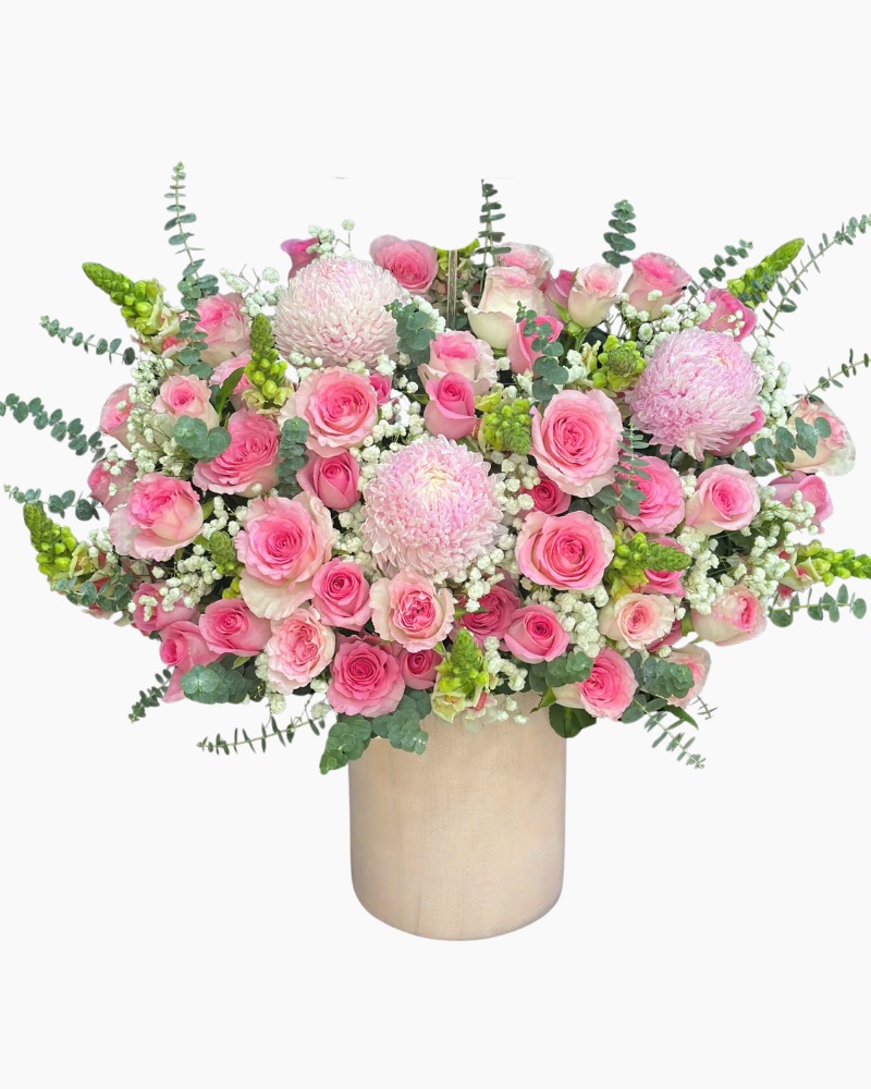  Hộp Hoa Hồng Duyên  - HH132 