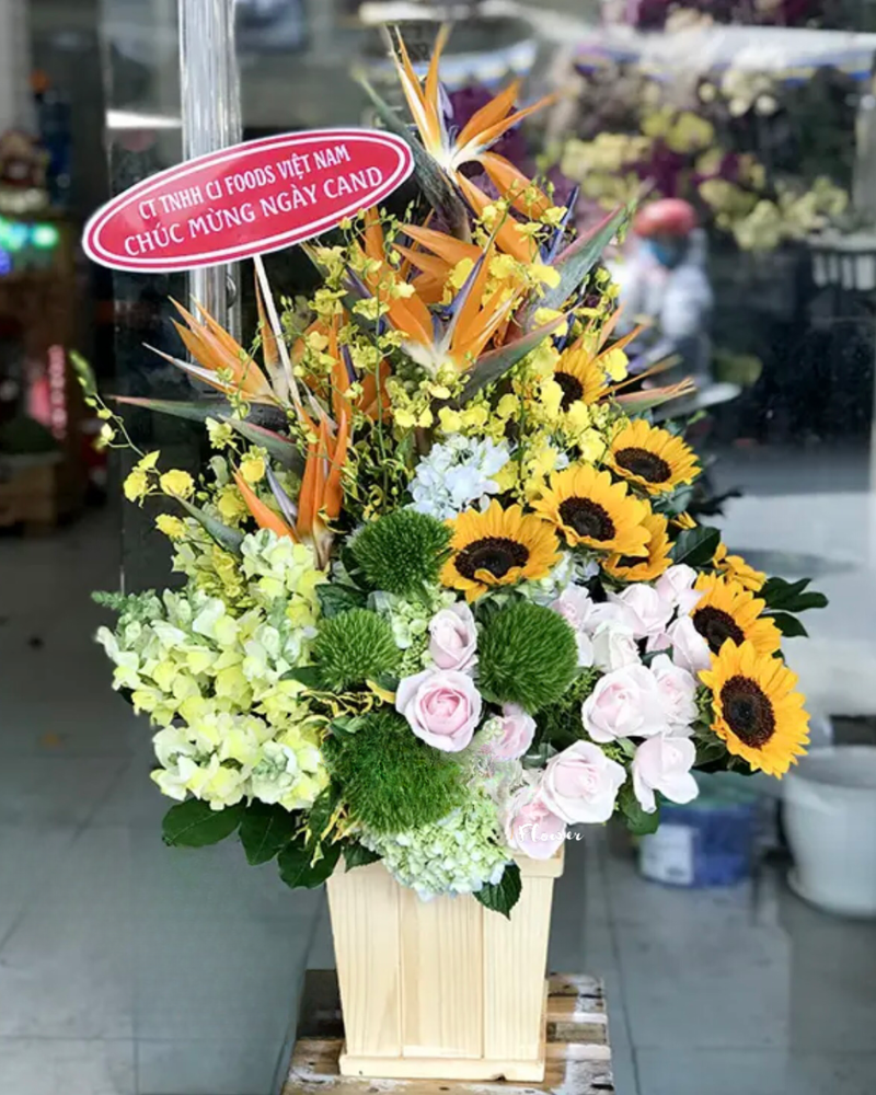  Hộp Hoa Morning Of Garden - HCH98 