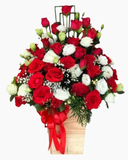  Hộp Hoa Đỏ Thắm - HCH71 - Hoa Tặng Mẹ 