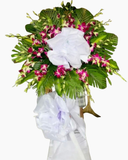  Hoa Chia Buồn Giá Rẻ - HTL125 - Vòng Hoa Tang Lễ 