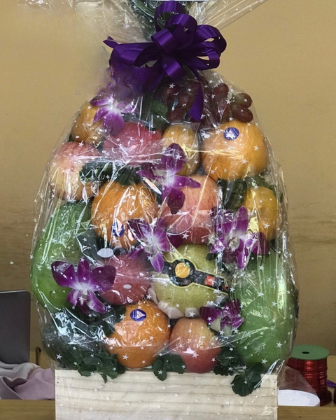 Giỏ Trái Cây Đám Giỗ: Giỏ Trái Cây Chân Thành - GTC13