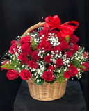  Giỏ Hoa Nồng Cháy - HG13 - Hoa 20/11 Lời Tri Ân Nồng Thắm 