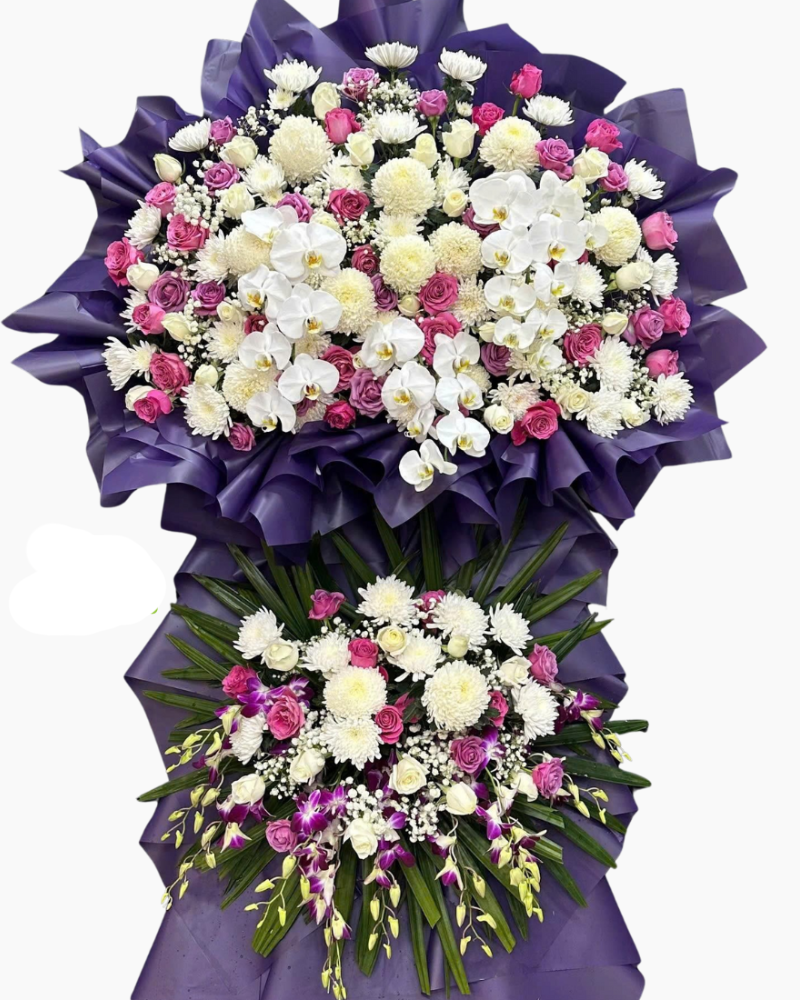  Lẵng Tím Thương Kính - HTL156 