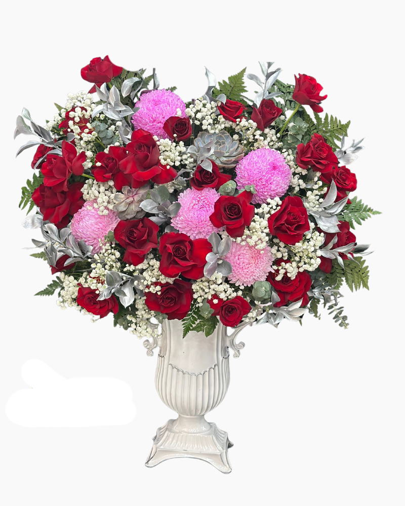  Bình Hoa Đỏ Sang Trọng-HCB74 