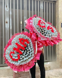  Bó Hoa Tiền 20k Mix Hoa Chữ - BT16 