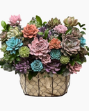  Giỏ Hoa Sen Đá - HG62 - Ngày Của Mẹ 