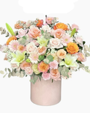  Hộp Hoa Hừng Đông Rực Sáng - Hoa 20/10 - HH55 