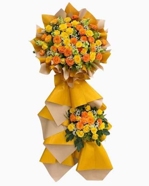 : Kệ Hoa Hoàng Kim Thịnh Vượng - HCM154