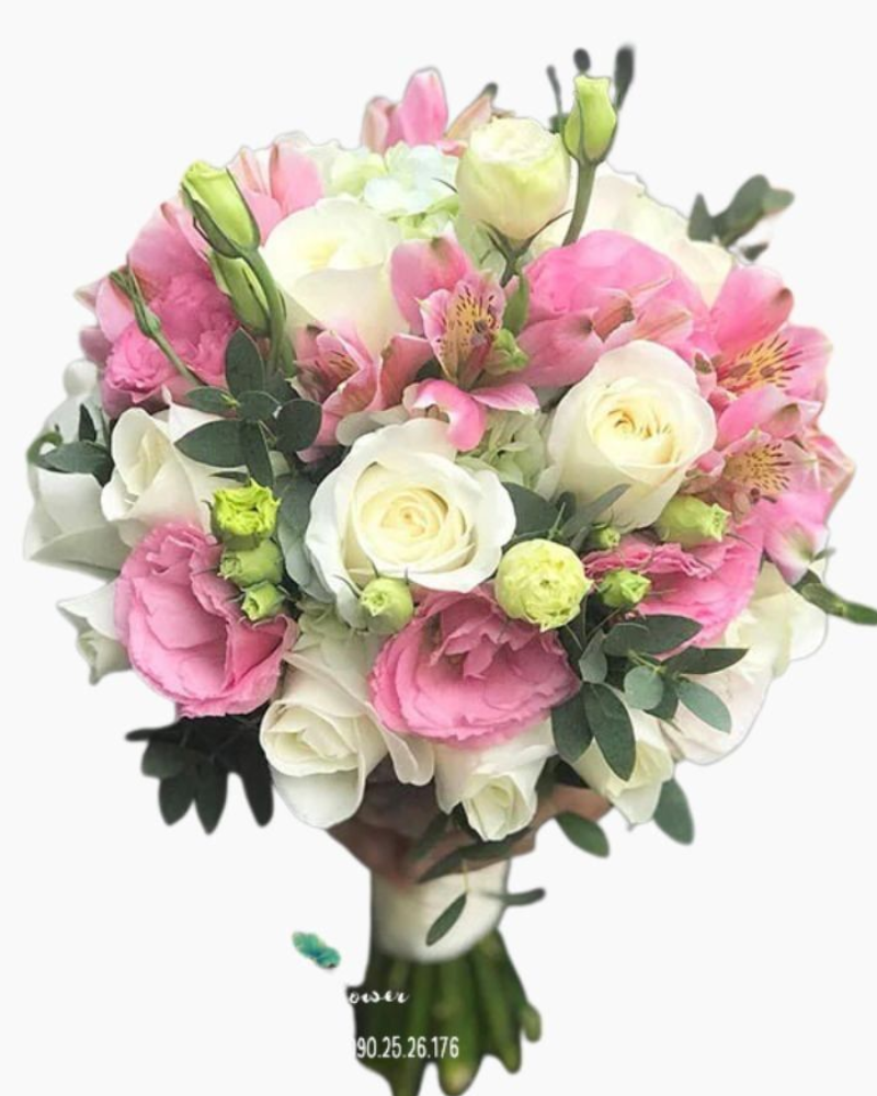  Bó Hoa Cưới Cầm Tay Cô Dâu Mon Bel Amour - HC61 