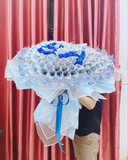  Bó Hoa Tiền 20k Khắc Chữ Ba - BT15 