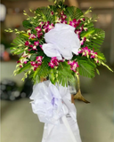  Hoa Chia Buồn Giá Rẻ - HTL125 - Vòng Hoa Tang Lễ 