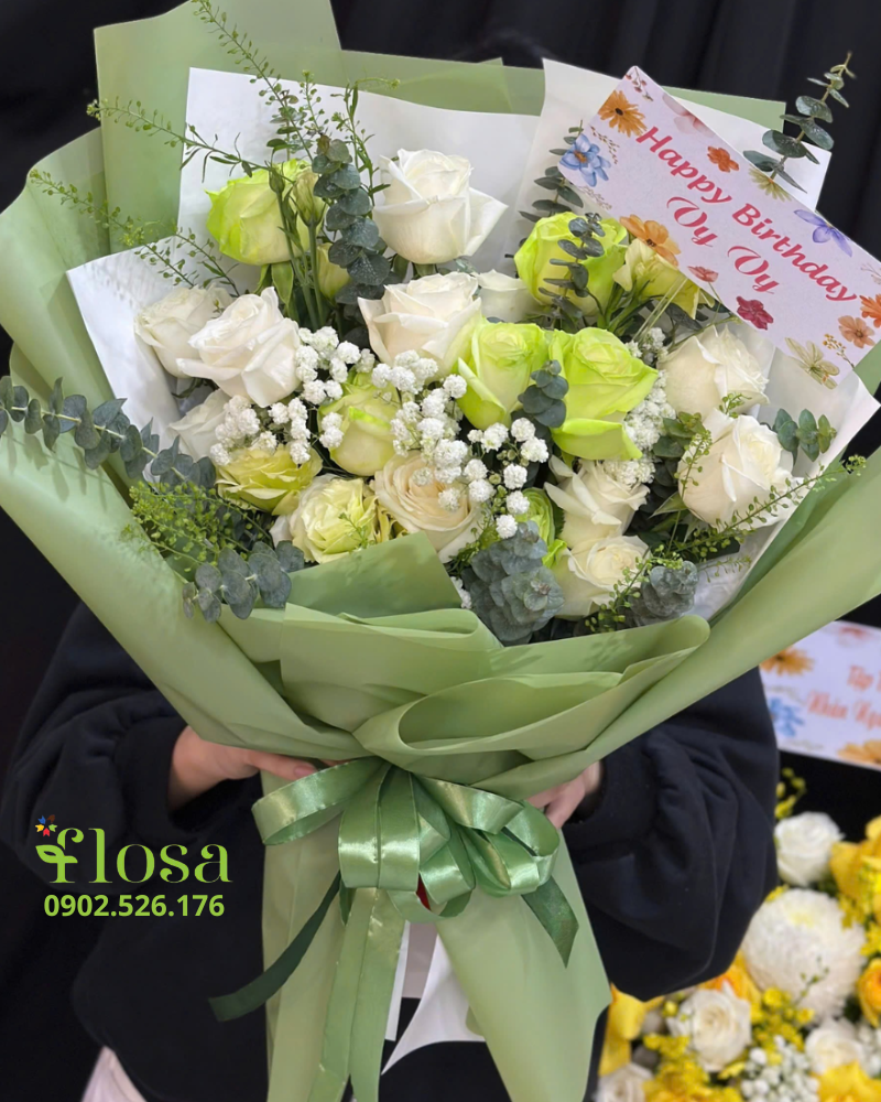  Bó Hoa Thanh Khiết- HBD321 