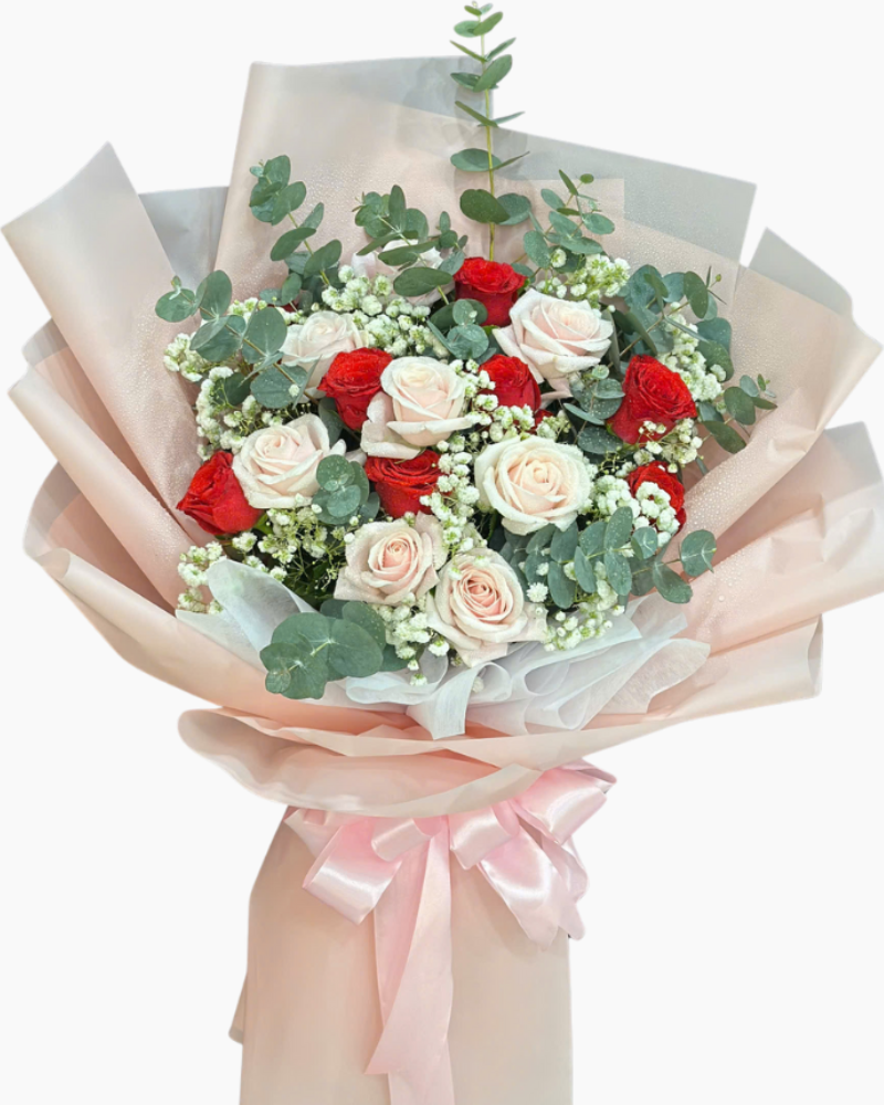  Bó hoa Ngọt Ngào - Hoa 20/10 - HBD296 