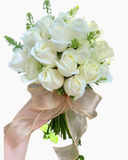  Bó Hoa Cưới Cầm Tay Hạnh Phúc Tinh Khiết - HC57 