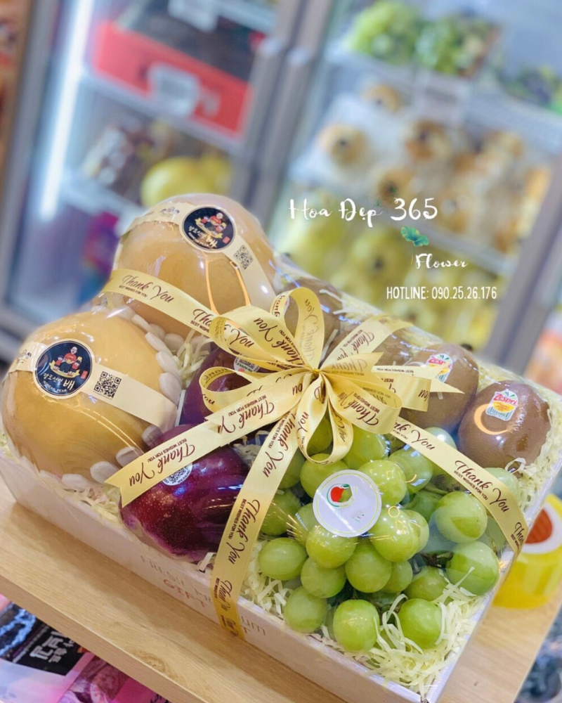  Hộp Trái Cây Tri Ân - GTC91 - Hoa 20/11 Đẹp Tặng Thầy Cô Giáo 