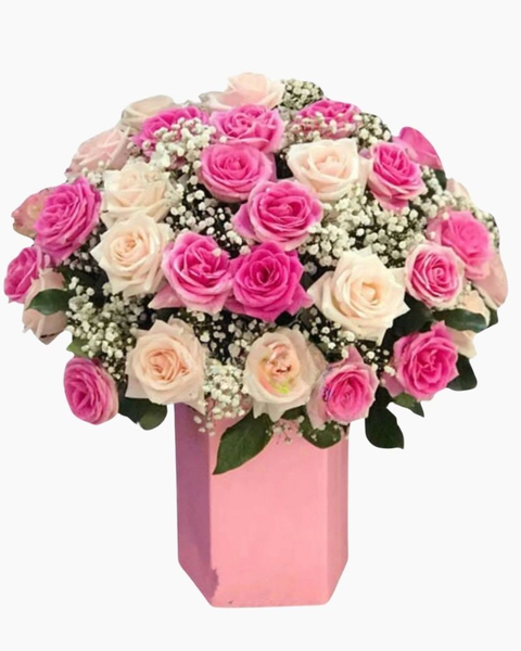 Mẫu Hoa Tươi Màu Hồng: Chuyện Tình Ta - HH28 - Hoa Sinh Nhật Chúc Mừng Người Tình