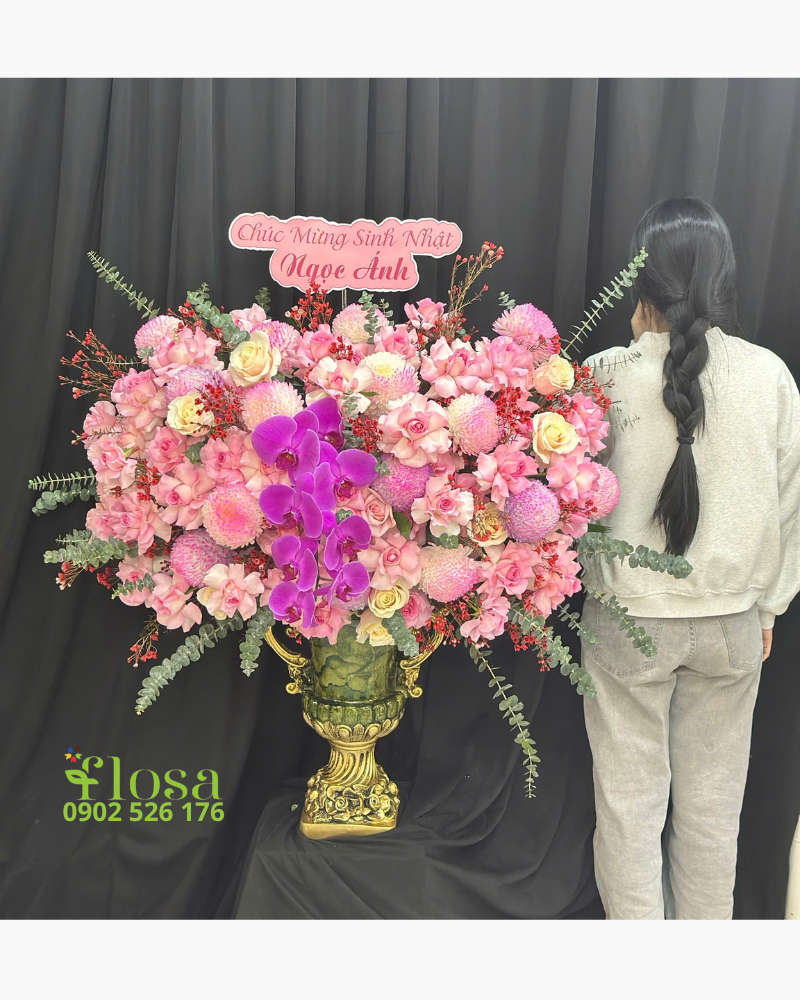  Bình Hoa Mỹ Miễu-HCB73 