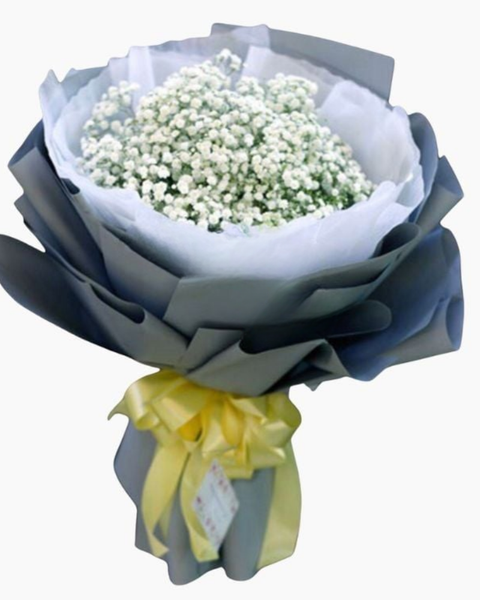 Hoa Tặng Thầy Cô Mừng Ngày Nhà Giáo Việt Nam 20/11: Bó Baby Tinh Khiết - HBT26 - Hoa 20/11