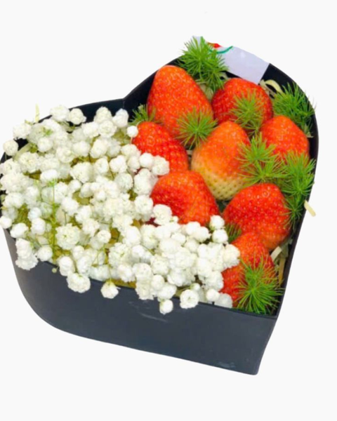 Hoa tặng người yêu đẹp nhất, bó hoa tặng bạn gái lãng mạn ý nghĩa: Hộp Trái Cây Nồng Nàn - TC17