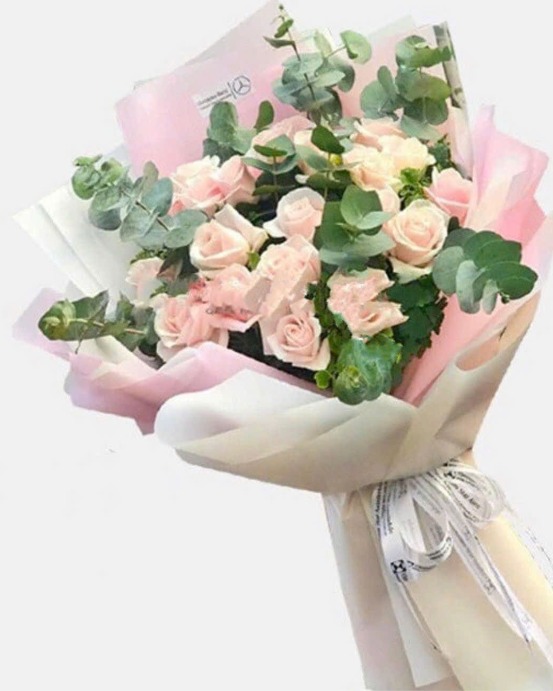  Bó Hoa Hồng Một Thoáng Yêu Thương - HBD222 