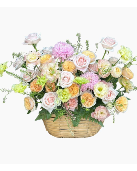 Hoa Giỏ Tình Hồng Ngát Hương - Hoa 20/10 - HG79