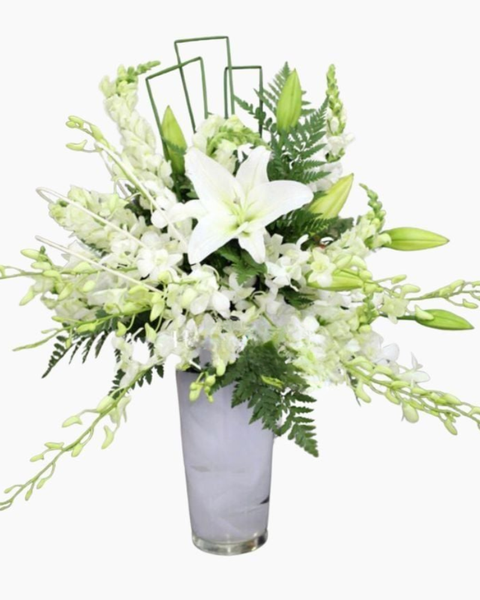 Mẫu Hoa Đẹp Được Nhiều Người Yêu Thích Nhất - Điện hoa online: Tinh Khôi - GHV06 - Điện Hoa