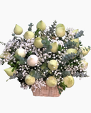  Giỏ Hoa Sen Trắng - HG24 