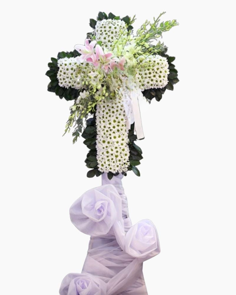 Hoa Tang Lễ Hiện Đại: Rest Paradise - HTL09 - Vòng Hoa Tang Lễ