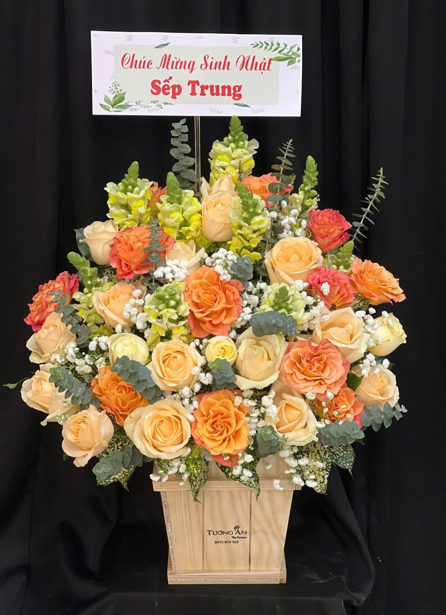  Hộp Hoa Hương Sắc - HH136 