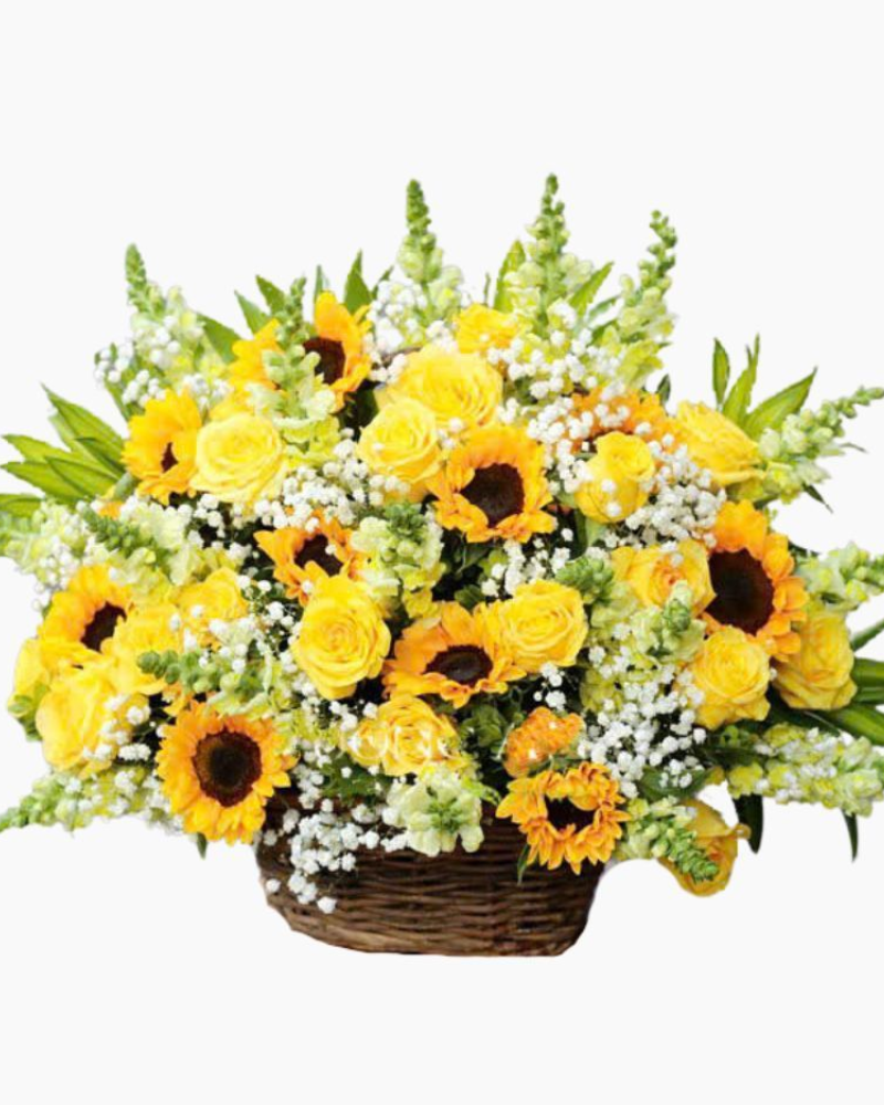  Giỏ Hoa Khai Trương Ngày Hạ - HG39 